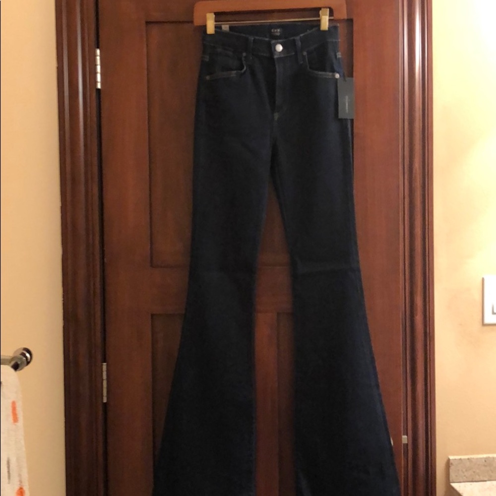 NWT Citizens of Humanity high rise flare jeans.